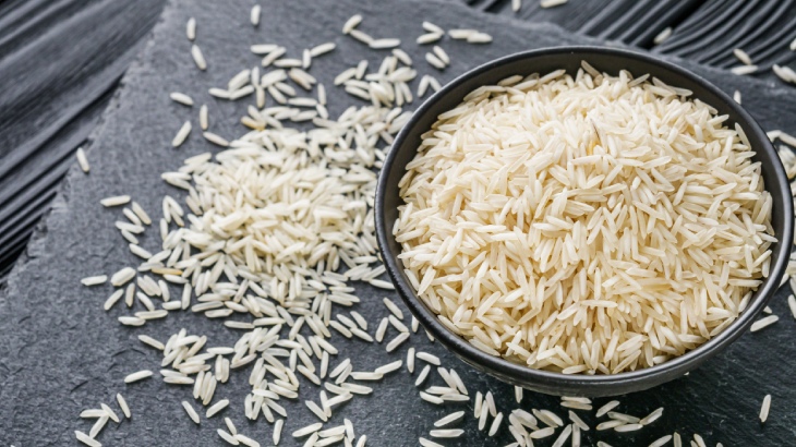 100 gram basmati pirinç 350 kaloridir.